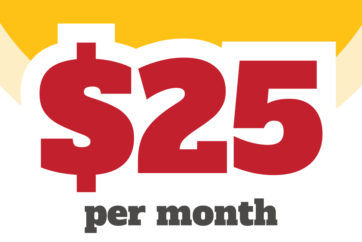 Advertisement for Shine Time Super Wash with pricing and call to action on a yellow and white background.