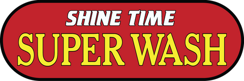 Shine Time Super Wash Signs